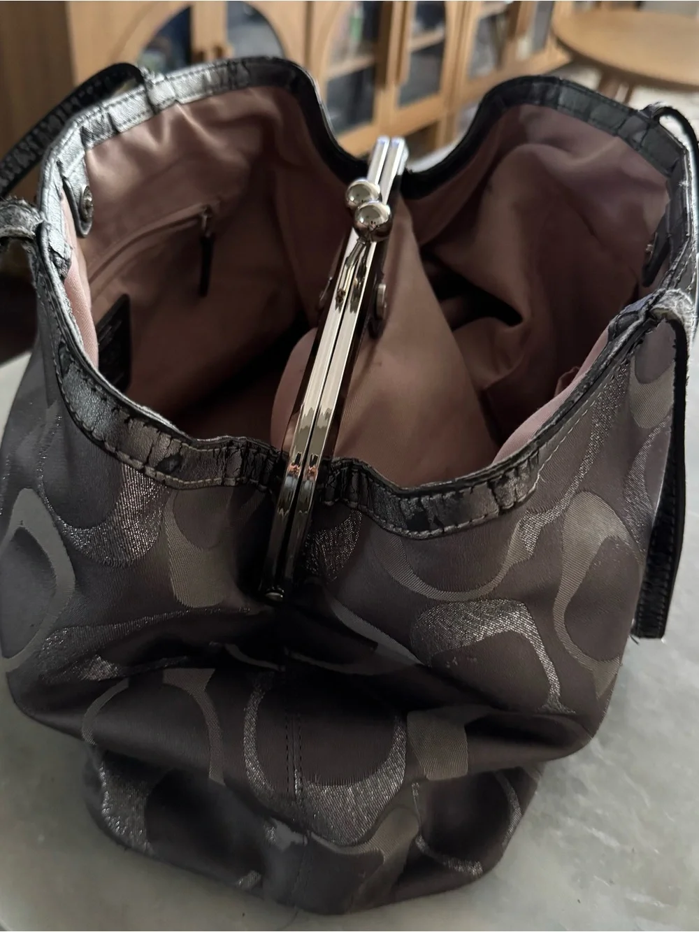 Coach y2k signature